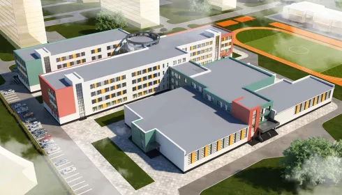 1100 мест и 1,5 млрд рублей. В Барнауле появится огромная школа в квартале новостроек