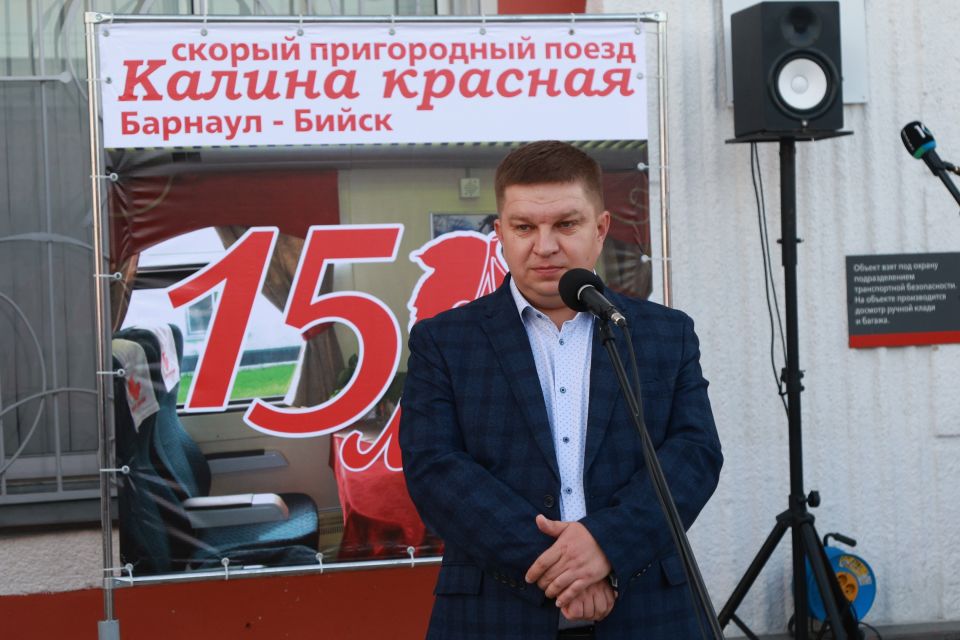 Министр транспорта Алтайского края Антон Воронов 