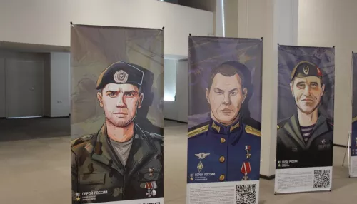 Участники спецоперации из Алтайского края стали героями мультимедийной выставки
