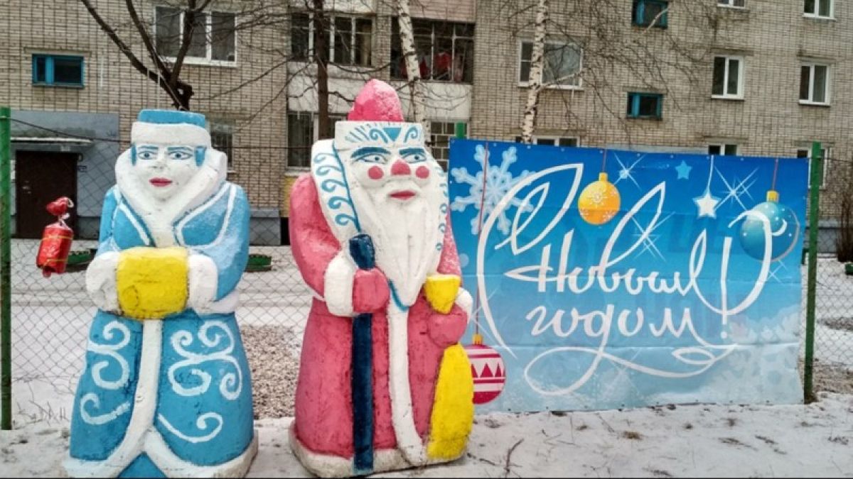 Лучший новогодний двор выберут в Барнауле