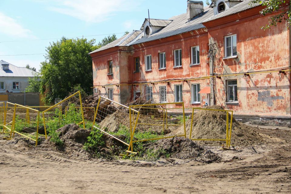 Реконструкция тепловых сетей в Новоалтайске