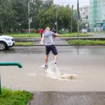 Ливневый залп. Больше месячной нормы осадков выпало в Барнауле за четыре дня