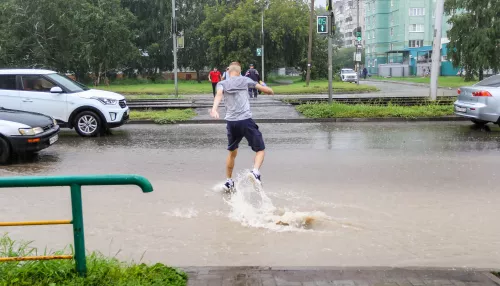 Ливневый залп. Больше месячной нормы осадков выпало в Барнауле за четыре дня