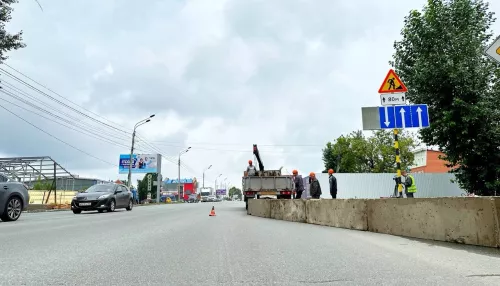 В Барнауле ввели реверсивное движение на участке Павловского тракта