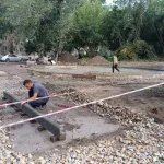 В Барнауле приступили к обустройству нового сквера на улице Антона Петрова