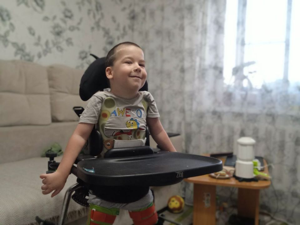 Сережа Сергеев, пациент со СМА