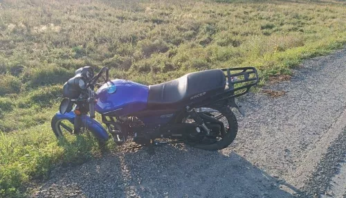 Двое подростков разбились в ДТП на мотоцикле на алтайской трассе