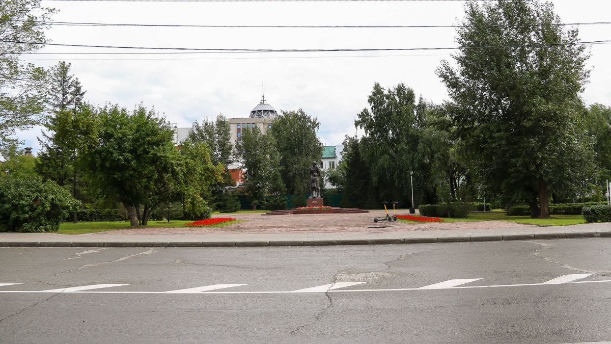 Площадь Свободы. Барнаул