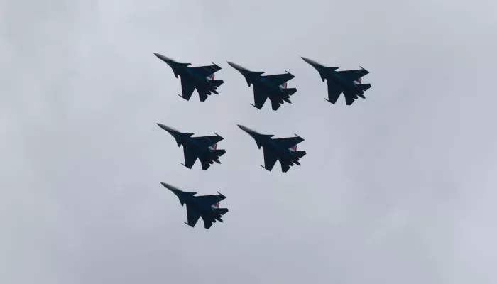СМИ: во время учебного полета разбились двое летчиков Русских витязей
