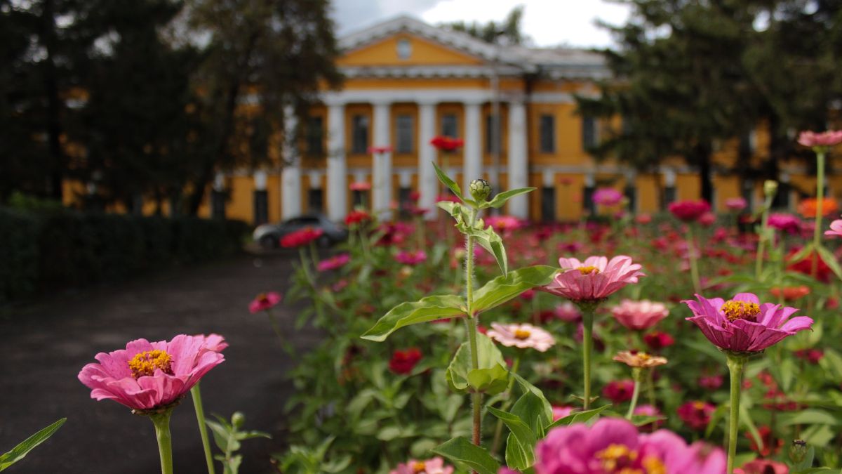 Здание бывшего Горного госпиталя в Барнауле