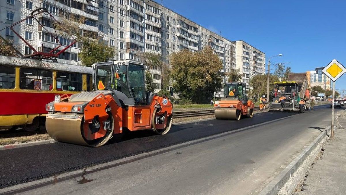 Ремонт дорог в Барнауле