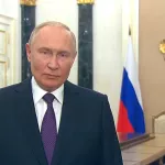 Путин поздравил россиян с Днем объединения с новыми регионами. Видео