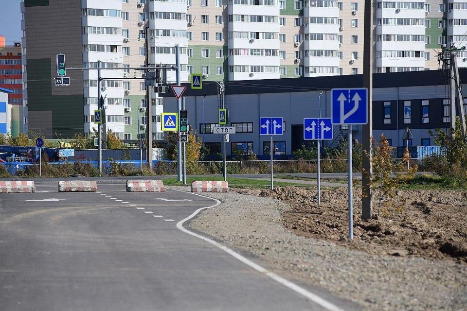 Открытие дороги на пр. Энергетиков в Барнауле