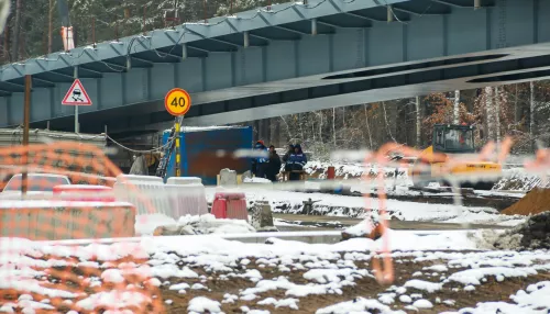 Едем по-новому. В районе строящейся развязки в Барнауле опять изменят схему движения