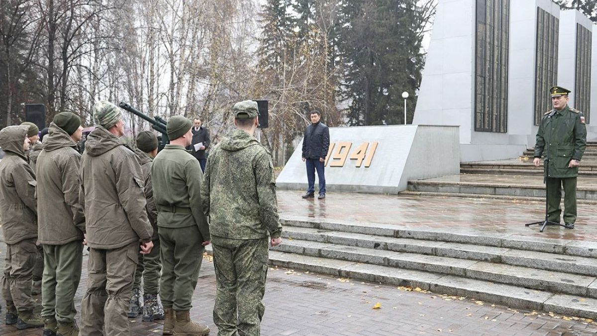 Отправка военнослужащих в зону СВО