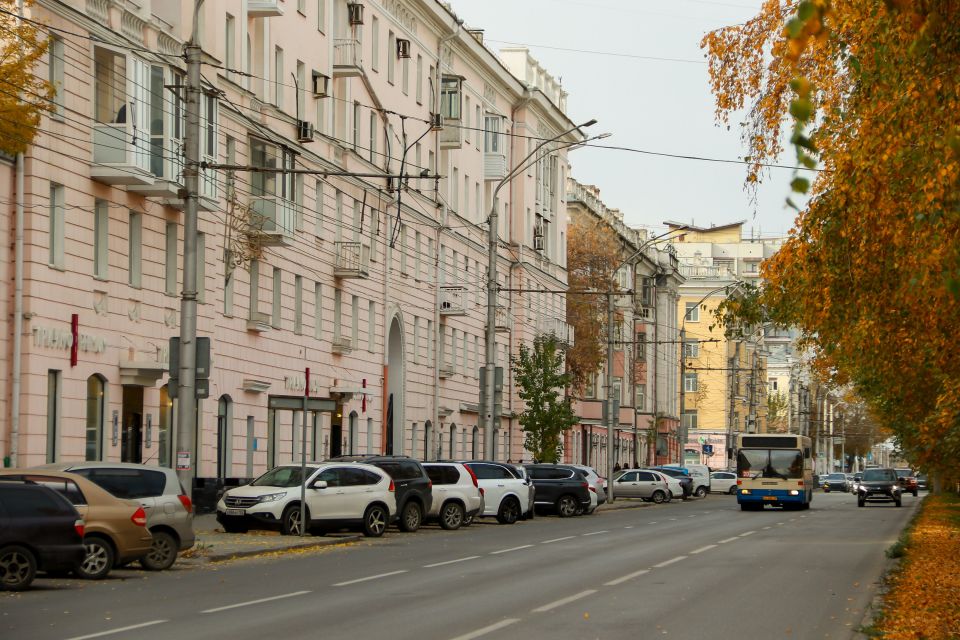 "Сталинская" архитектура на пр. Ленина