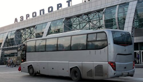 Автобус из Барнаула будет ходить до аэропорта Толмачево в Новосибирске
