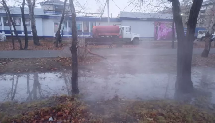 В Славгороде из-за ночного прорыва трубы часть населения осталась без воды