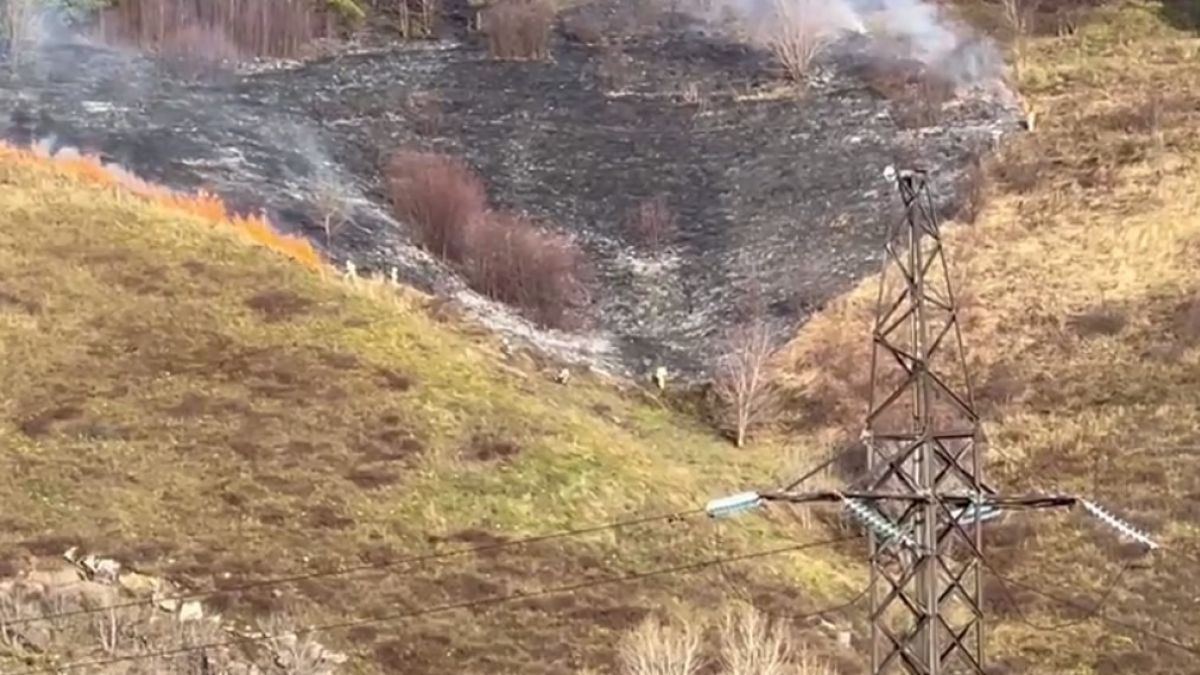 Возгорание в Горно-Алтайске