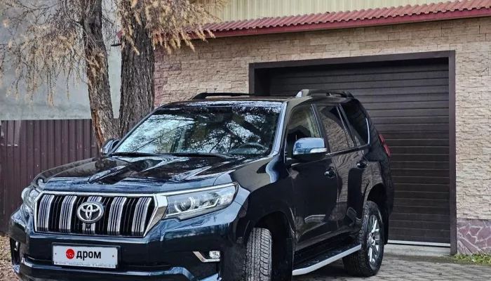 Toyota Land Cruiser Prado с зеленой историей продают за 7,2 млн рублей в Барнауле