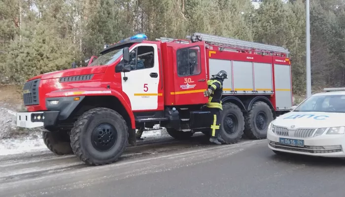 Серьезное ДТП с тремя автомобилями произошло на Чуйском тракте