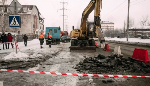 Как устраняют коммунальную аварию в Барнауле – в фоторепортаже ТОЛКа