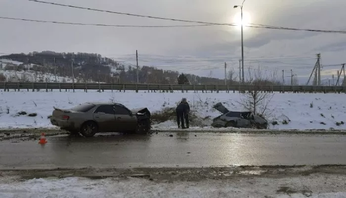 Пострадали ребенок и 27-летний мужчина: в алтайском селе столкнулись Lada и Toyota