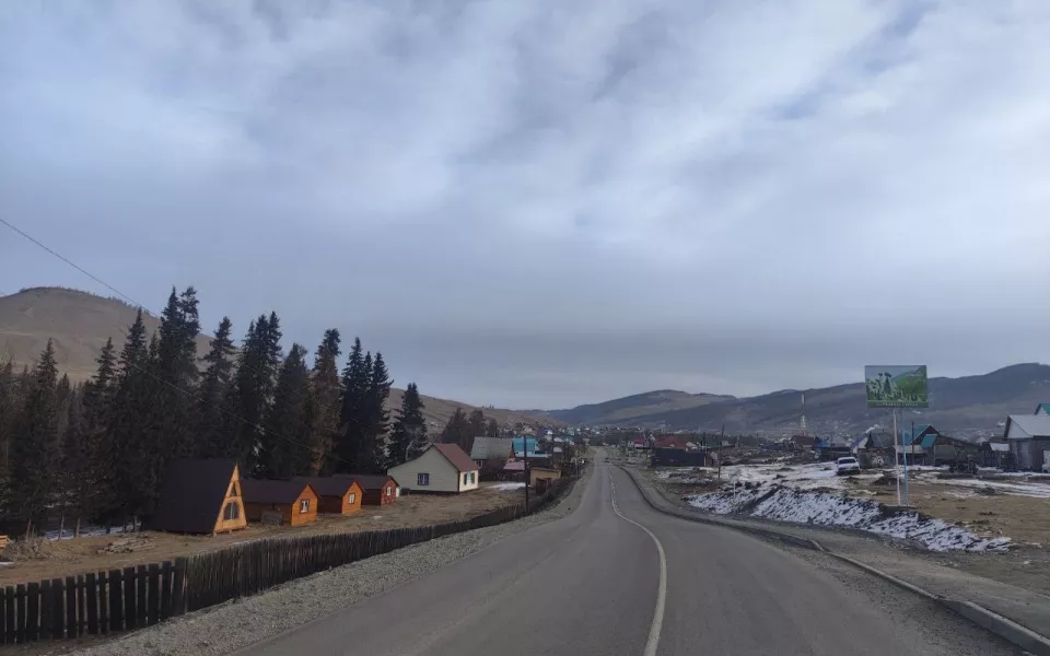 На Алтае завершили ремонт участка трассы в Улаганском районе