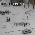 Момент ДТП с двумя пострадавшими в Бийске попал на видео