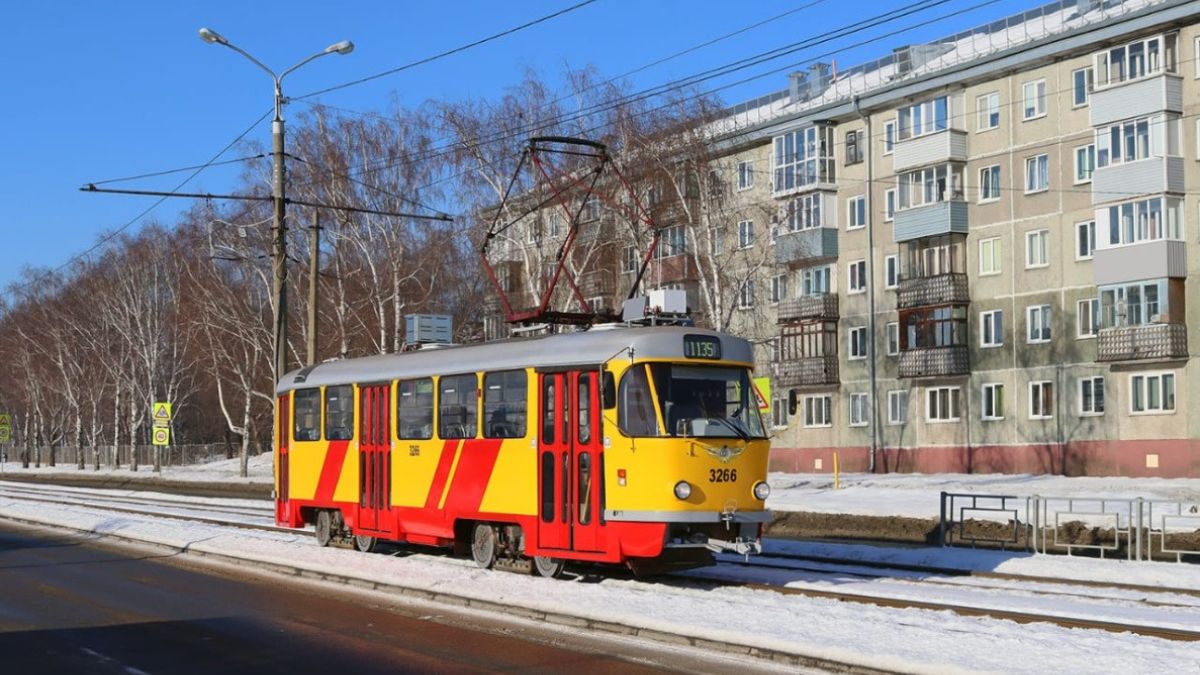 Трамвай в Барнауле