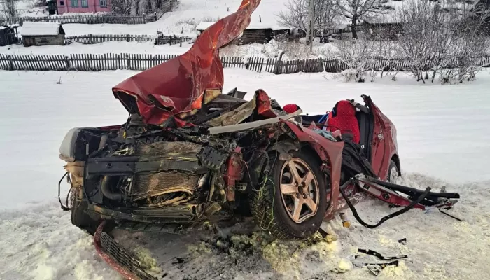 В Республике Алтай женщина въехала в автопогрузчик, два человека погибли