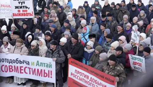 Жители Солонешного выйдут на очередной митинг против золотодобычи