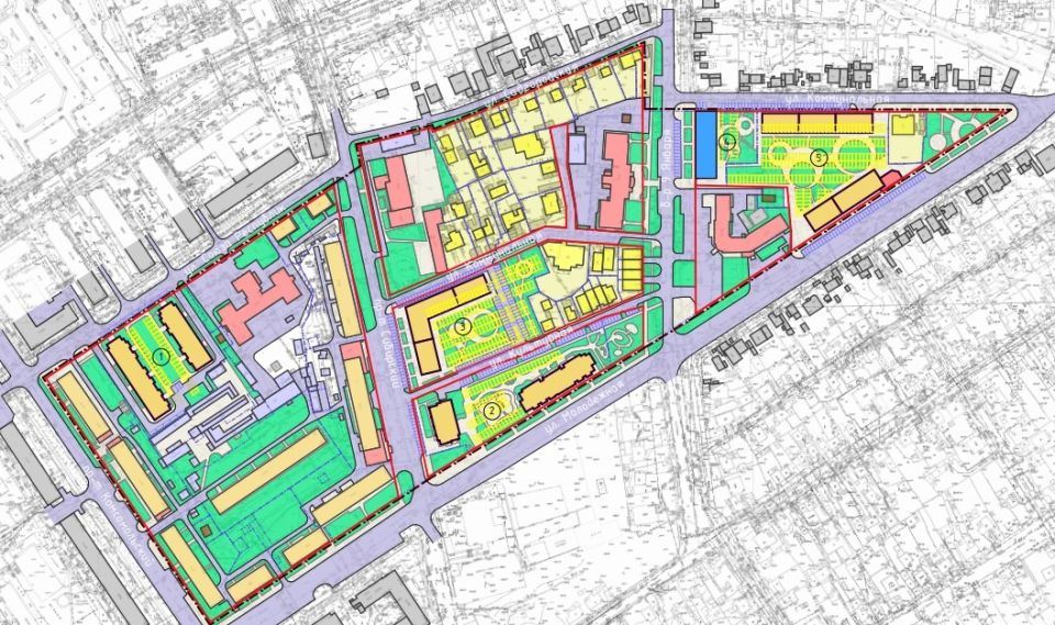 Проект планировки квартала 