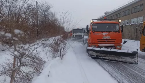 Барнаульские дорожники перешли на круглосуточный режим работы