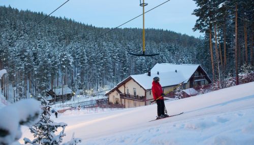 Самый высокогорный в Алтайском крае лыжный комплекс открыли на Белокурихе-2