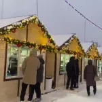 В Барнауле на площади Сахарова открыли главную елку. Видео и фото