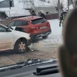 В Барнауле Toyota и Лада не поделили перекресток Смирнова – Северо-Западная