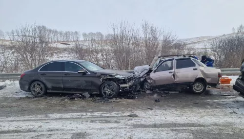 Массовое ДТП с пострадавшими произошло на трассе Бийск – Белокуриха