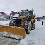 В Республике Алтай устраняют последствия снегопада. Фото