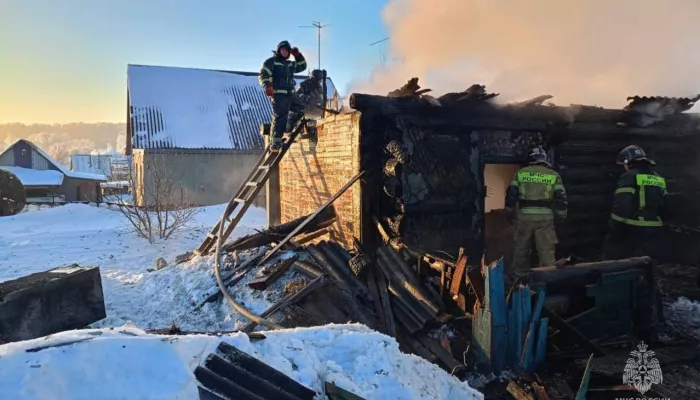 Женщина погибла при пожаре в Первомайском районе Алтайского края