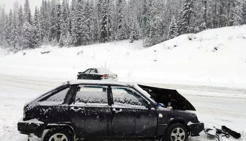 В Чойском районе Горного Алтая два человека пострадали в ДТП