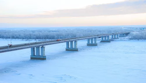 Белоснежная изморозь украсила Барнаул на старый Новый год. Фоторепортаж