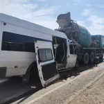 В Алтайском крае водителя маршрутки будут судить за серьезное ДТП с бетономешалкой