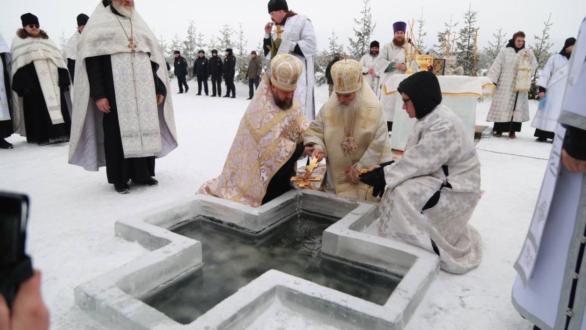 Крещение в Барнауле. 2025 год