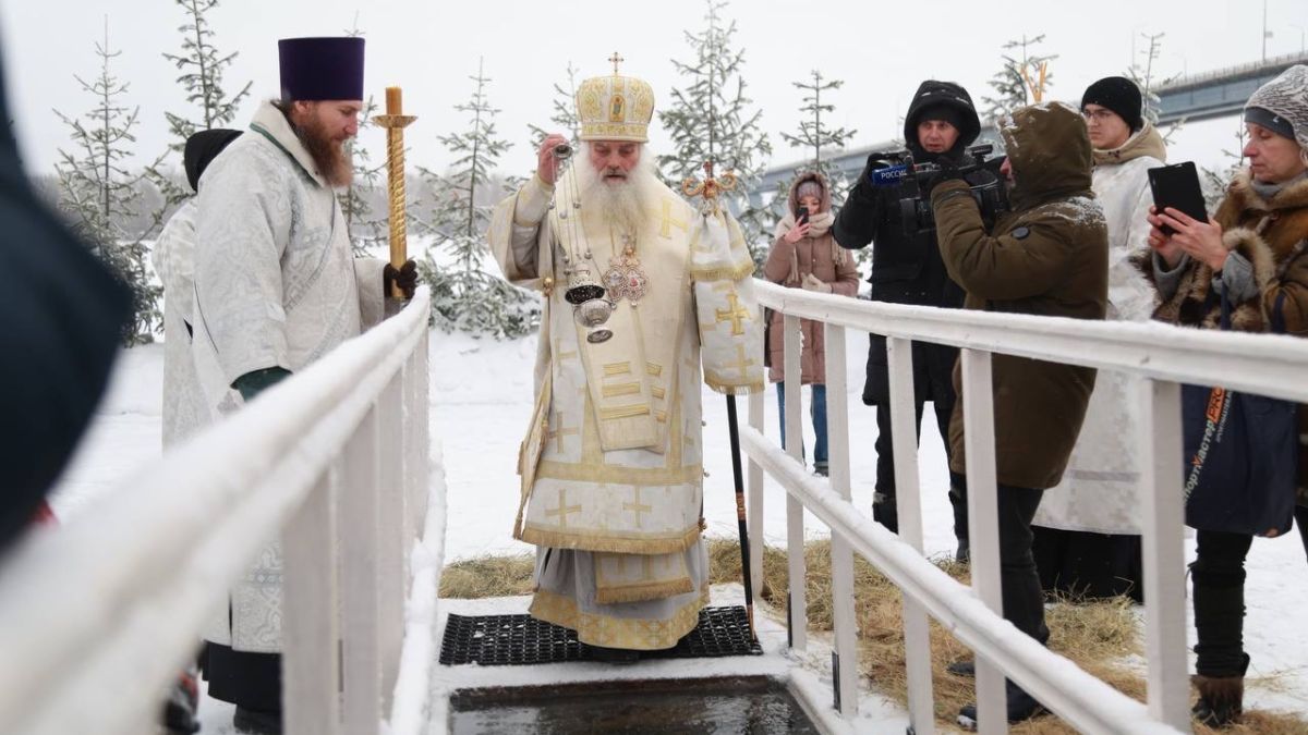Крещение в Барнауле. 2025 год