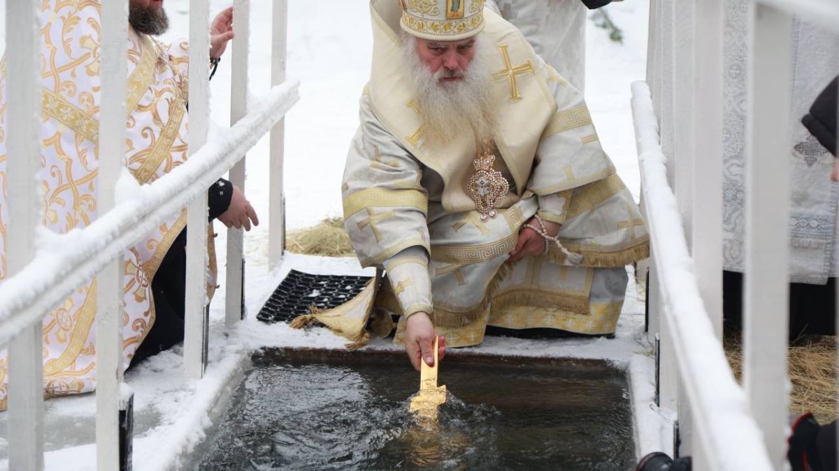 Крещение в Барнауле. 2025 год