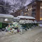 Залежи мусора нашел житель Барнаула в центре города