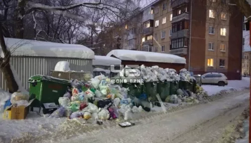 Залежи мусора нашел житель Барнаула в центре города