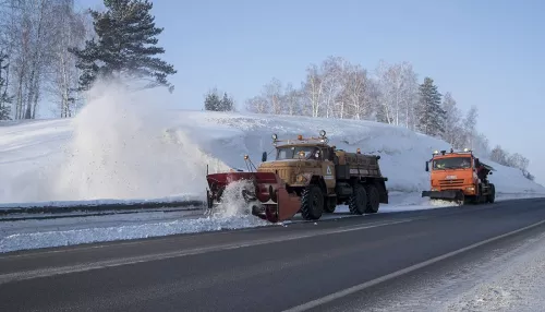 Дорожники Горного Алтая перешли на усиленный режим работы