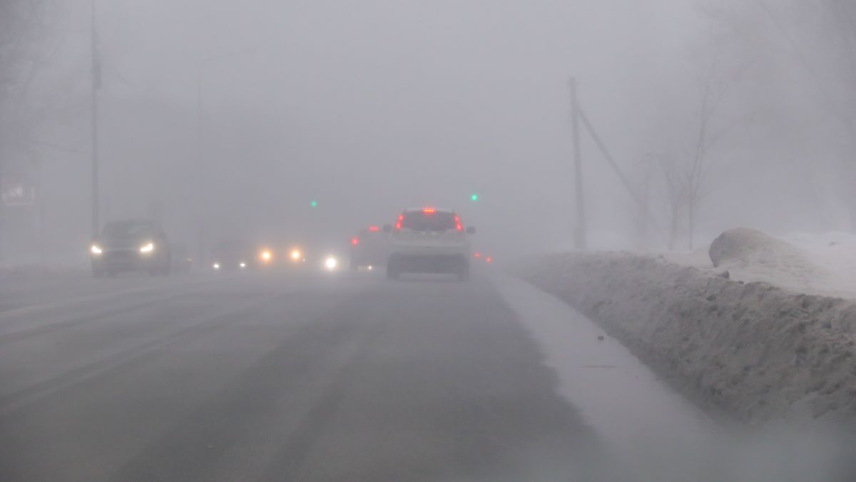 Зима. Непогода. Барнаул